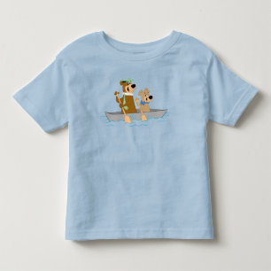 Yogi Bär und Boo Boo lustiges Kanu-Abenteuer Kleinkind T-shirt