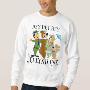 Yogi Bär und Freunde herzlich willkommen Sweatshirt