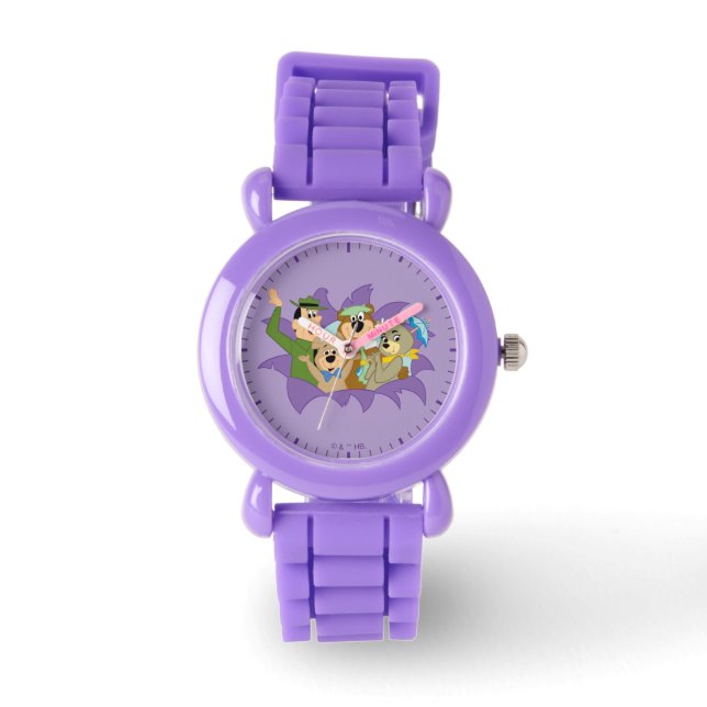 Yogi Bär und Freunde Überraschung Armbanduhr (Vorderseite)
