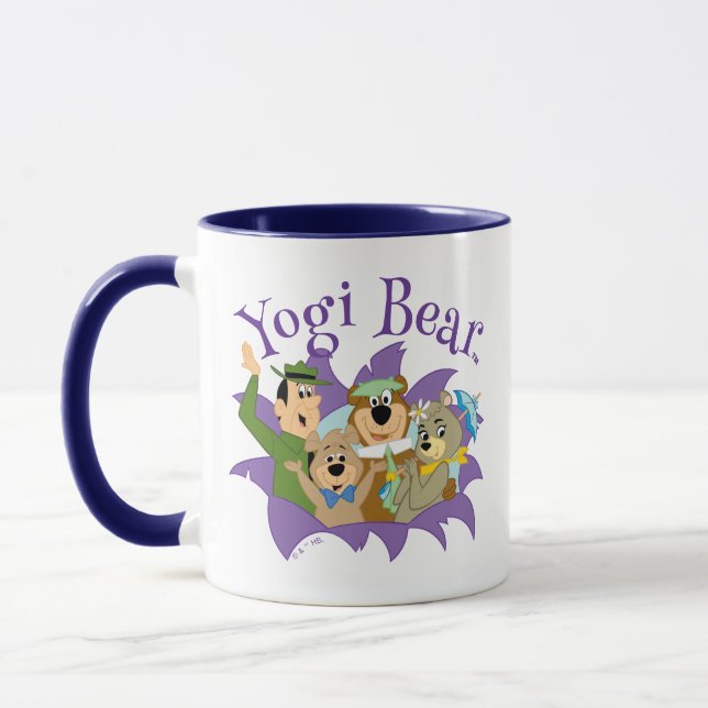 Yogi Bär und Freunde Überraschung Tasse (Links)