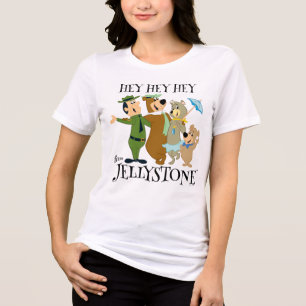 Yogi Bär und Freunde Warm Willkommen Tri-Blend Shirt