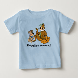 Yogi Bear and Boo Boo Picnic Snack Baby T-shirt