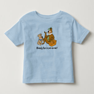 Yogi Bear and Boo Boo Picnic Snack Kleinkind T-shirt