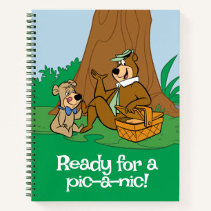 Yogi Bear and Boo Boo Picnic Snack Notizbuch