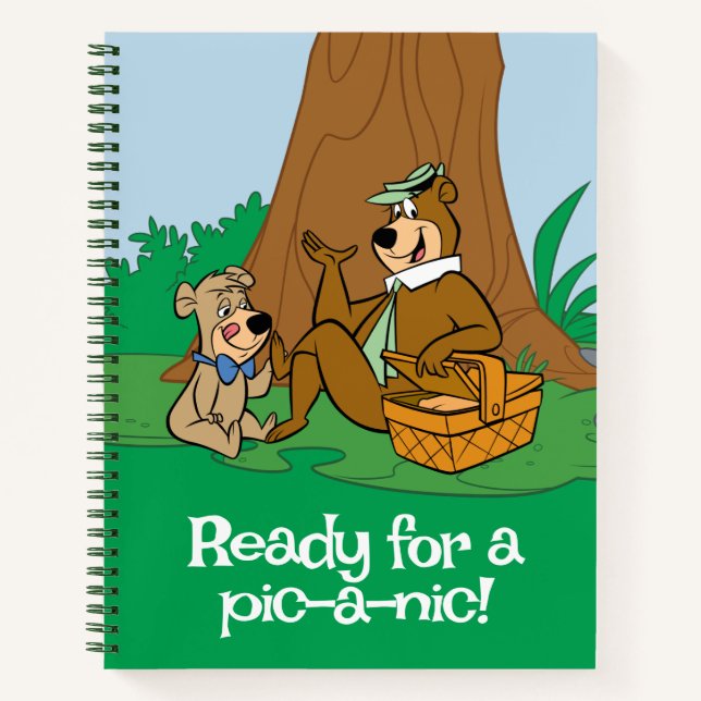 Yogi Bear and Boo Boo Picnic Snack Notizbuch (Vorderseite)