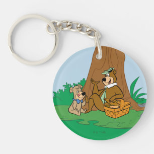 Yogi Bear and Boo Boo Picnic Snack Schlüsselanhänger