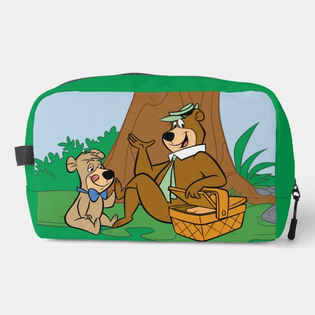 Yogi Bear and Boo Boo Picnic Snack Waschbeutel (Vorderseite)