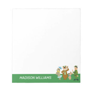Yogi Bear and Friends Classic Pose Notizblock