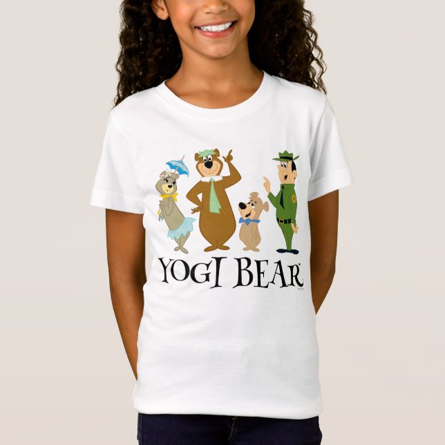 Yogi Bear and Friends Classic Pose T-Shirt (Vorderseite)