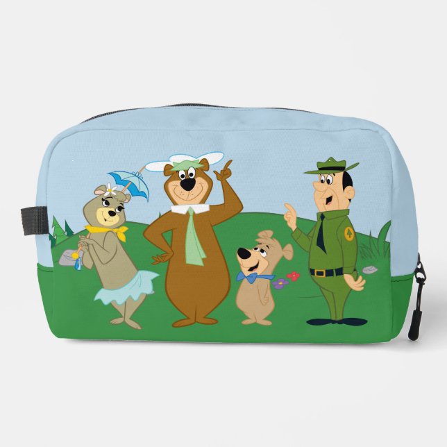Yogi Bear and Friends Classic Pose Waschbeutel (Vorderseite)