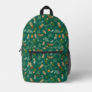 Yogi Bear and Friends Jellystone Park Camp Muster Bedruckter Rucksack