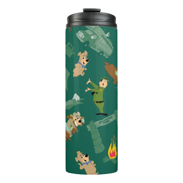 Yogi Bear and Friends Jellystone Park Camp Muster Thermosbecher (Vorderseite)