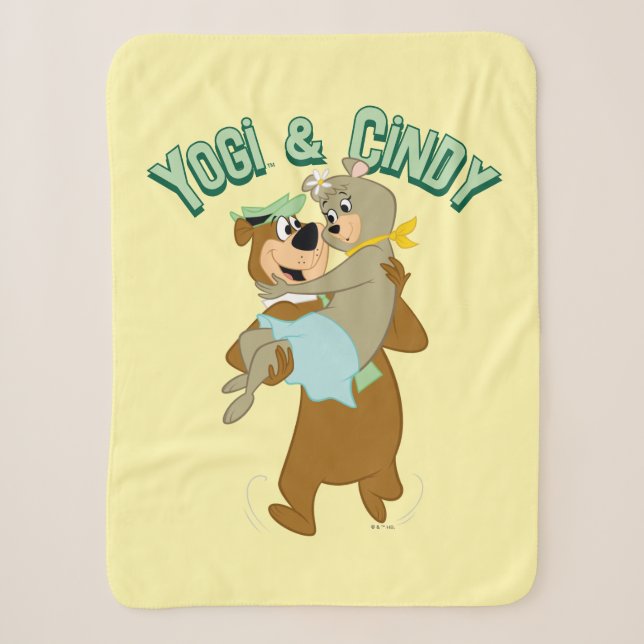 Yogi Bear Carry Cindy Bear Sherpadecke (Vorderseite)