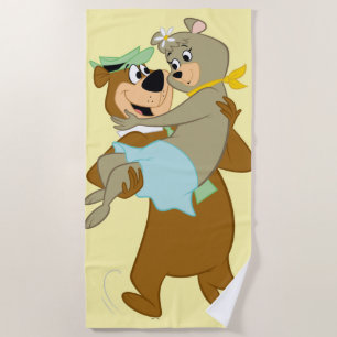 Yogi Bear Carry Cindy Bear Strandtuch