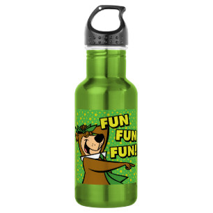 Yogi Bear Fun Fun Fun Edelstahlflasche