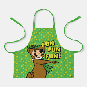 Yogi Bear Fun Fun Fun Schürze