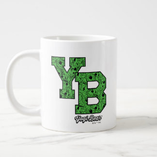Yogi Bear Gemustert Varsity Letters Jumbo-Tasse