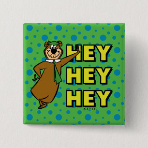 Yogi Bear Hey Hey Hey Button