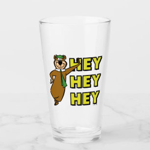 Yogi Bear Hey Hey Hey Glas