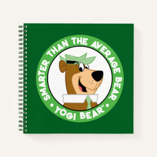 Yogi Bear lächelndes Portrait Notizbuch