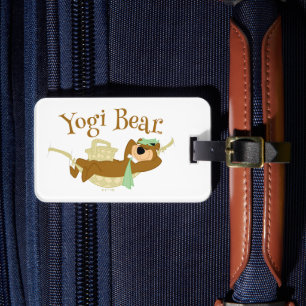 Yogi Bear Picnic Hammock Nickerchen Time Gepäckanhänger