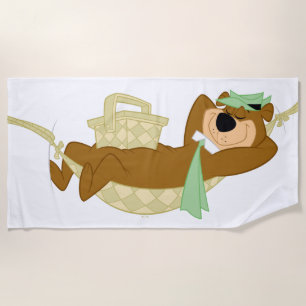 Yogi Bear Picnic Hammock Nickerchen Time Strandtuch