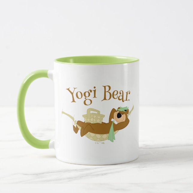 Yogi Bear Picnic Hammock Nickerchen Time Tasse (Links)