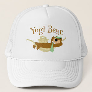 Yogi Bear Picnic Hammock Nickerchen Time Truckerkappe