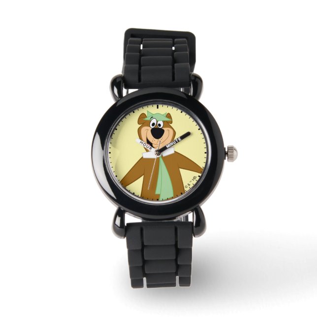 Yogi Bear Willkommen Armbanduhr (Vorderseite)