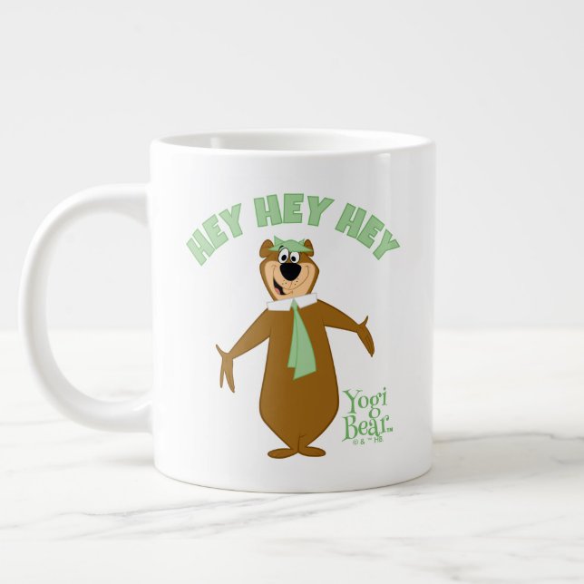 Yogi Bear Willkommen Jumbo-Tasse (Links)