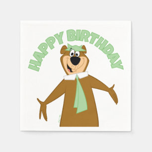 Yogi Bear Willkommen Serviette