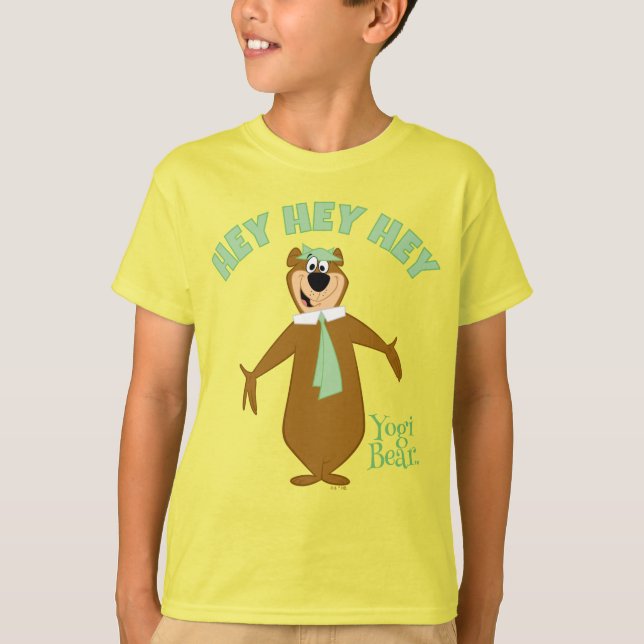 Yogi Bear Willkommen T-Shirt (Vorderseite)