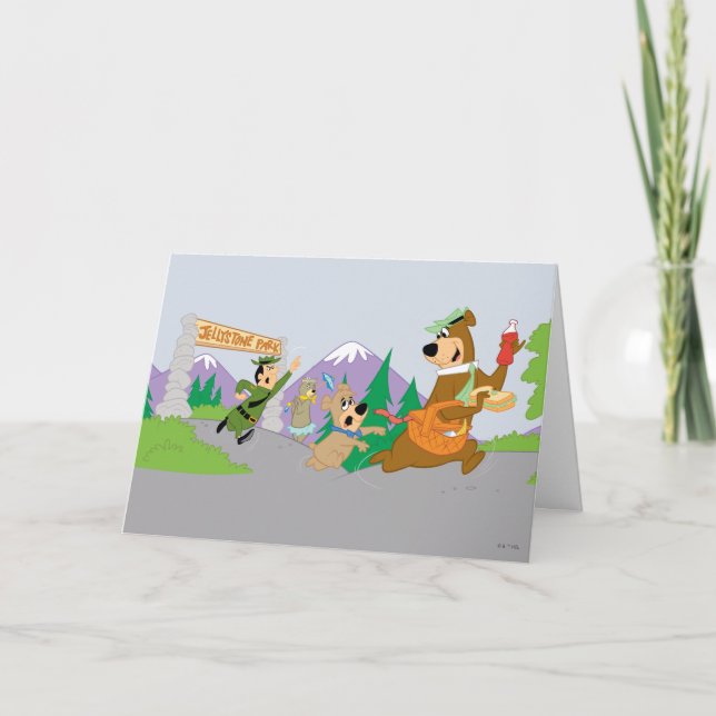Yogi Bear's Great Picnic Basket Escape Karte (Vorderseite)