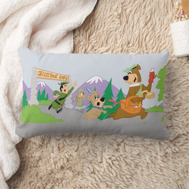 Yogi Bear's Great Picnic Basket Escape Lendenkissen (Decke)