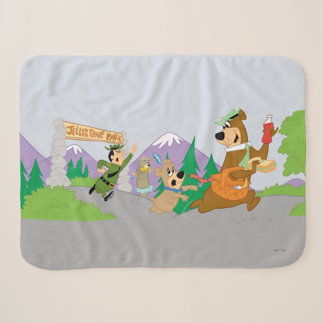 Yogi Bear's Great Picnic Basket Escape Sherpadecke (Vorderseite (Horizontal))