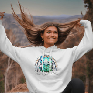 Yogi Cat Lover Yoga Meditation Regenbogen Hoodie