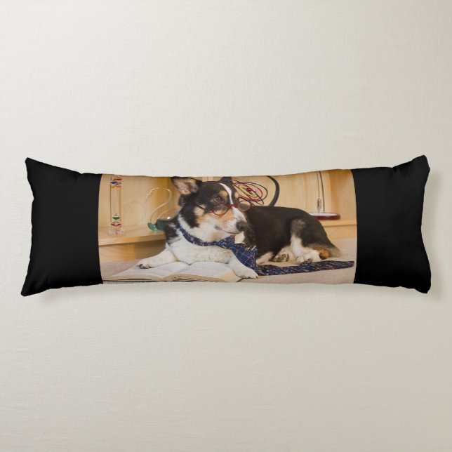 Yogi der Wissenschafts-Hund Seitenschläferkissen (Vorderseite)