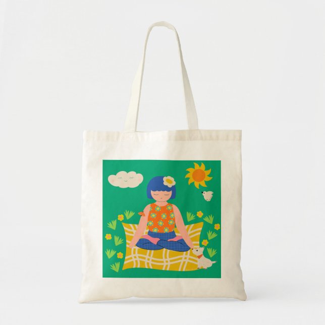 Yogi Girl Tragetasche (Vorne)