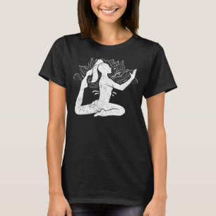 Yogi Meditation Lotus Blume Blossom Zen Buddhist T-Shirt