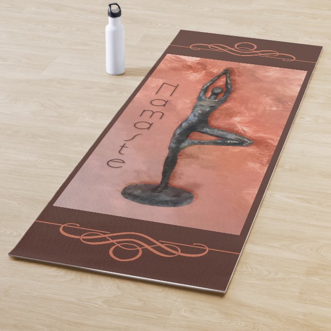 Yogi Namaste Yogamatte (Beispiel)