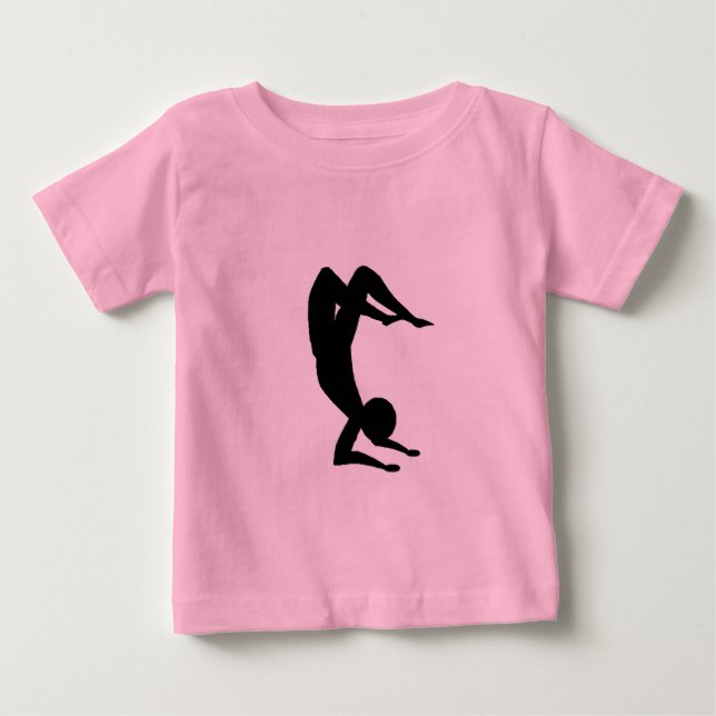 Yogi Ninja Babykleidung Baby T-shirt (Vorderseite)