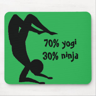 Yogi Ninja Mousepad