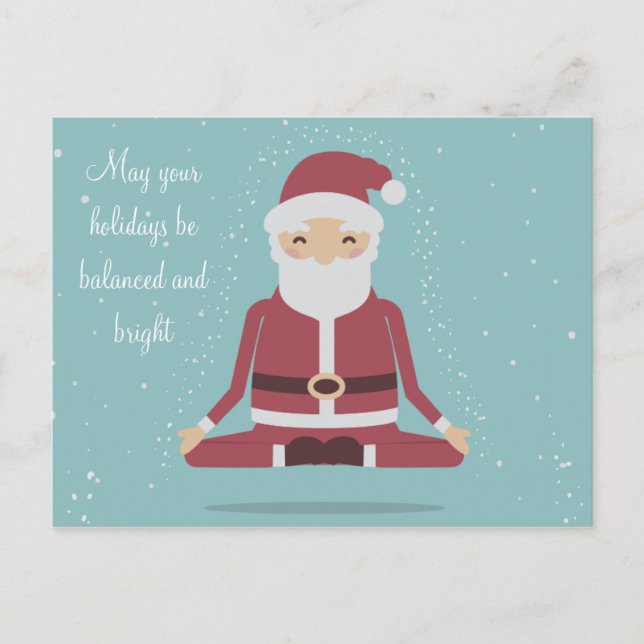 Yogi Père Noël - Carte postale de Noël personnalis (Devant)
