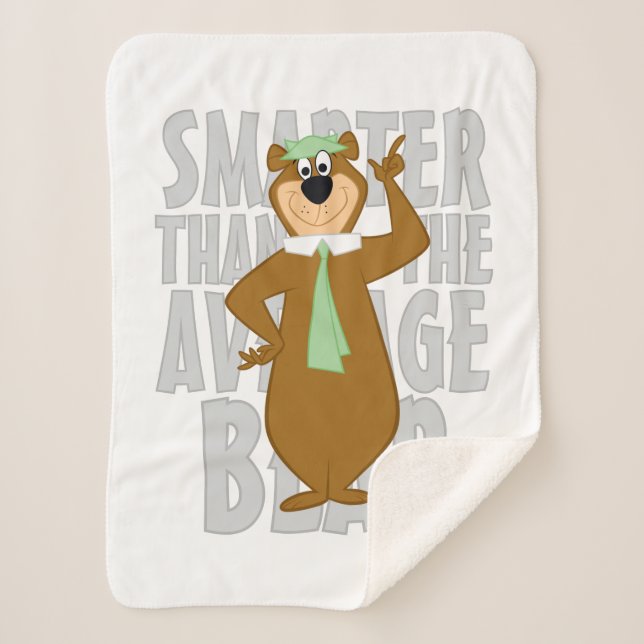 Yogi "schlauer als der durchschnittliche Bär" Sherpadecke (Vorderseite)