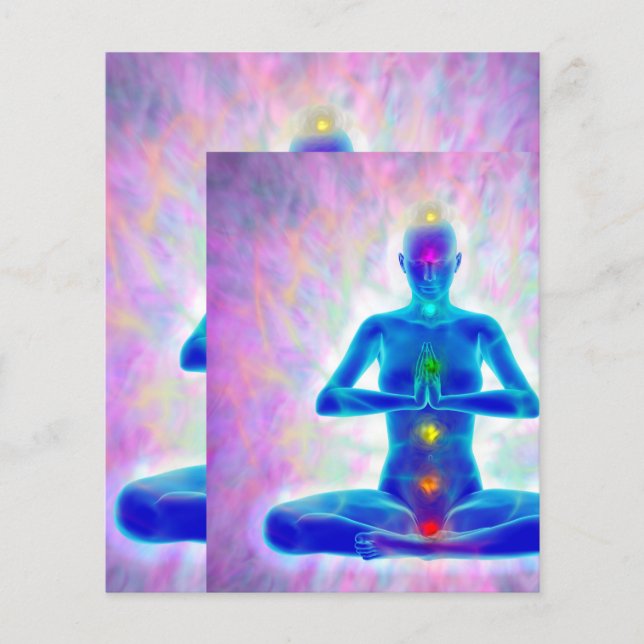 Yogi, Yoga, Chakra-System, Energie, Chi, Aura, Hea Flyer (Vorne)