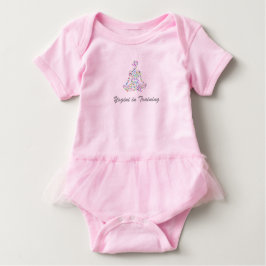 #Yogini im Trainingsbaby-Ballettröckchen Baby Strampler