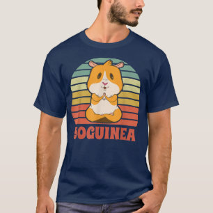 Yoguinea Niedliche Guinea Pig Rodent Pet Yoga Medi T-Shirt