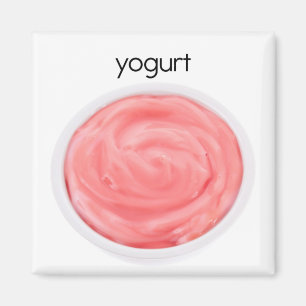 Yogurt Kühlschrank Magnet