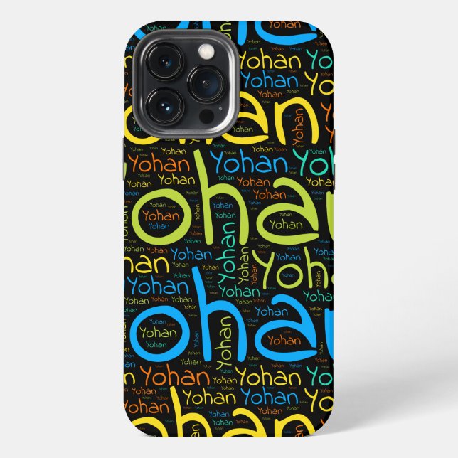 Yohan iPhone 13 Pro Max Hülle (Rückseite)