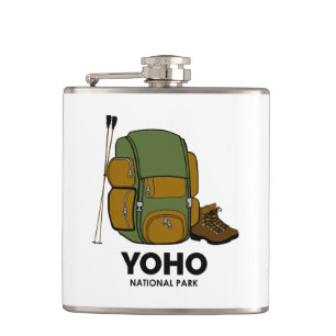 Yoho National Park Backpack Flachmann